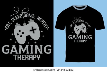 Gaming t shirt Design Vector
