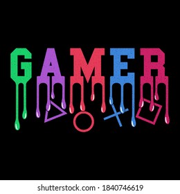 gaming t shirt - gamer t-shirt design for sale