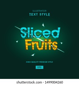 Gaming text style with effect neon light vector eps 10