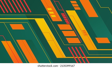 gaming themed abstract background. vector abstract illustration for wallpaper, background, pattern, etc