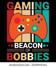 gaming tshart design vector art