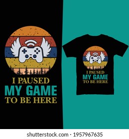 Gaming T-shirt Design Design T-shirt