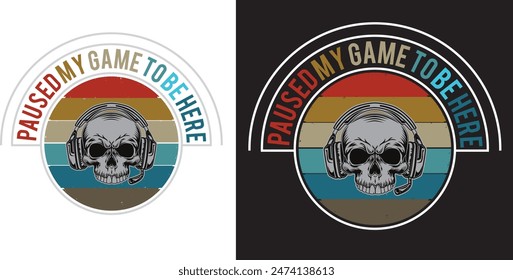 Gaming-T-Shirt-Design ( T-Shirt-Design ) 