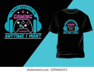 Gaming T-shirt Design | Game Lover