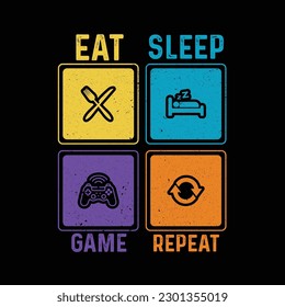 Gaming tshirt design for gamer