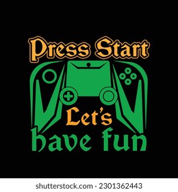 Gaming tshirt design for  gamer