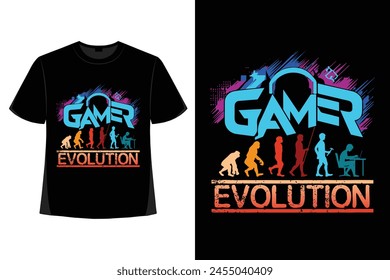 Gaming T-Shirt Design for Gamer Apparel 