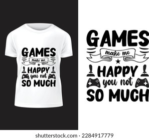 Gaming T-Shirt Design for gaming lovers