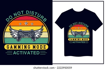 gaming t-shirt design, vintage gaming t-shirt design collection
