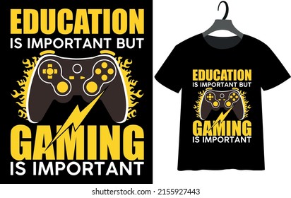 Gaming t-shirt design for you