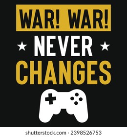 Diseño de camisetas gráficas de tipografía de juegos
