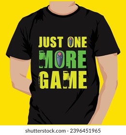 
Gaming typography t-shirt design and bundle