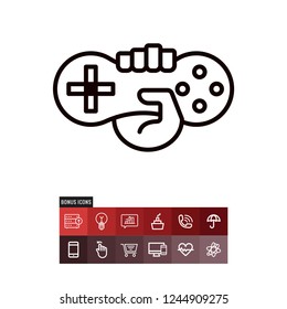 Gaming vector icon