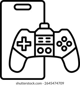 Gaming vector icon. Can be used for printing, mobile and web applications.