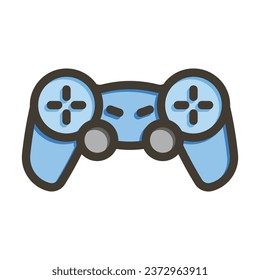 Gaming Vector Thick Line Filled Colors Icon For Personal And Commercial Use.
