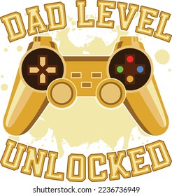 Gaming vector t-shirt design illustration