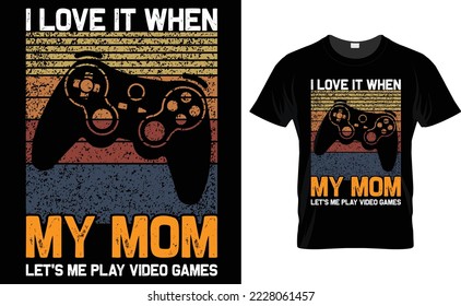 Gaming vector, typography T-shirt design. motivational and inscription quotes.
perfect for print items and bags, posters, and cards. isolated on black background

