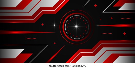 Gaming Web Banner Background Design
