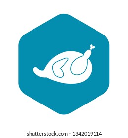 Gammon icon in simple style isolated vector illustration