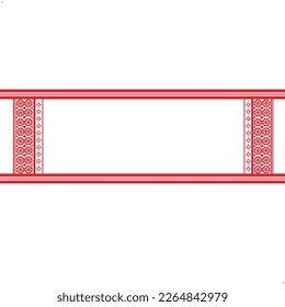 gamosa or gamusa from assam.gamosa textile pattern. gamosa or gamusa is an article of significance for the indigenous people of Assam, India. It is generally a white rectangular piece of cloth.
