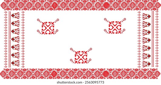 gamosa or gamusa from assam.gamosa textile pattern. gamosa or gamusa is an article of significance for the indigenous people of Assam, India. It is generally a white rectangular piece of cloth