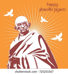 Gandhi Jayanti background