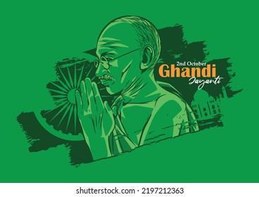 Gandhi jayanti is a national festival celebrated, 2nd october