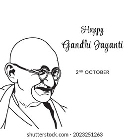 Gandhi Jayanti , Vector illustration design.
