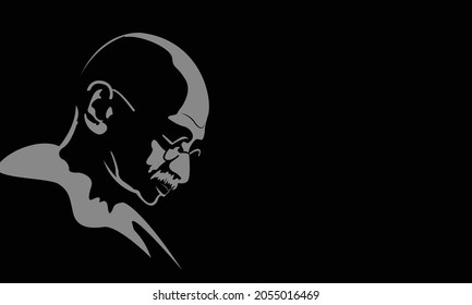 39 Gandhi Ji Silhouette Images, Stock Photos & Vectors | Shutterstock