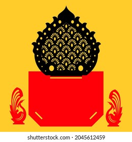 Ganesh decorative jali work  for home decoration