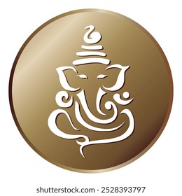 Ganesh icon symbols design vector
