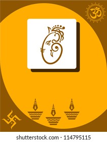 Ganesha Deepawali Design
