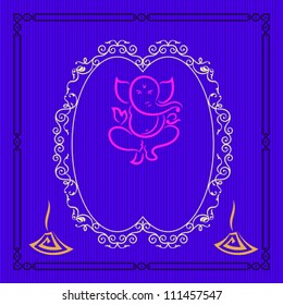 Ganesha Diwali Design