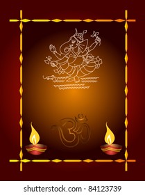 Ganesha Diwali Greeting