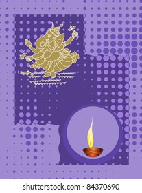 Ganesha Diwali Greeting