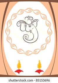 Ganesha Diwali Greeting