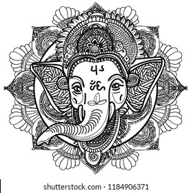 Ganesha Draw Images Stock Photos Vectors Shutterstock