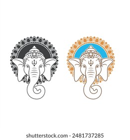 Ganesha, the god of knowledge and intelligence, the god of protection, the god of repelling evil or disaster and the god of wisdom.