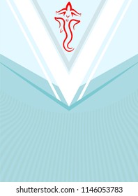 Ganesha El Señor De La Sabiduría Diseño Vector Ilustración De Arte