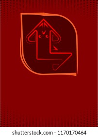 Ganesha The Lord Of Wisdom Design Vector Art Illustration