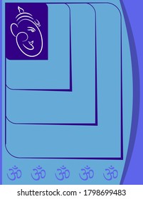 Ganesha The Lord Of Wisdom Design Vector Art Illustration