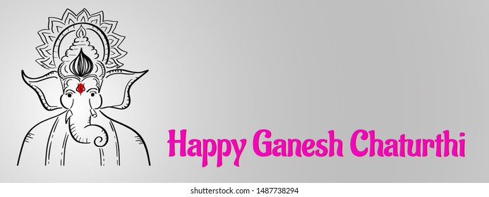 Ganesha The Lord Of Wisdom, Various Design Collection
Gold elegant frame style luxury hand-drawn Vector Illustration.