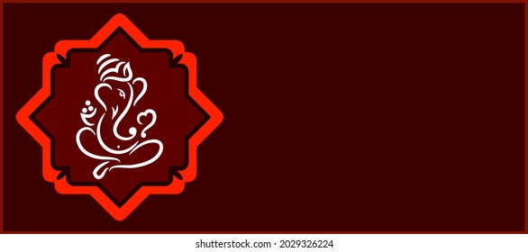 Ganesha The Lord Of Wisdom Vector Art Illustration