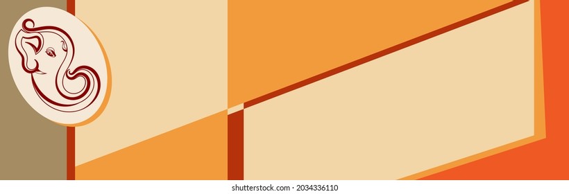 Ganesha The Lord Of Wisdom Vector Art Illustration