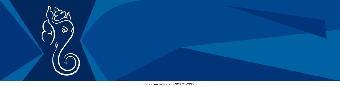 Ganesha The Lord Of Wisdom Vector Art Illustration