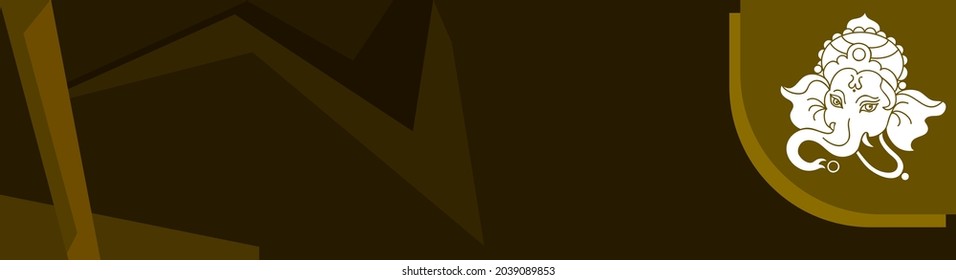 Ganesha The Lord Of Wisdom Vector Art Illustration
