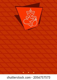 Ganesha The Lord Of Wisdom, Vector Art Illustration