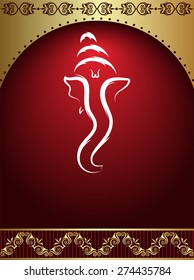 Ganesha The Lord Of Wisdom Vector Art