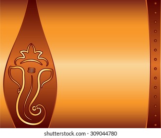 Ganesha The Lord Of Wisdom Vector Art