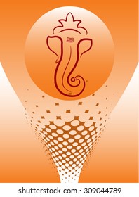 Ganesha El Arte Vector Del Señor De La Sabiduría